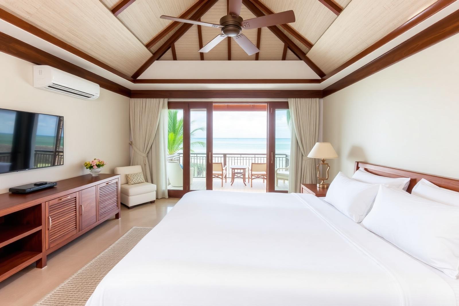 King bedroom at the Karon Beach stay